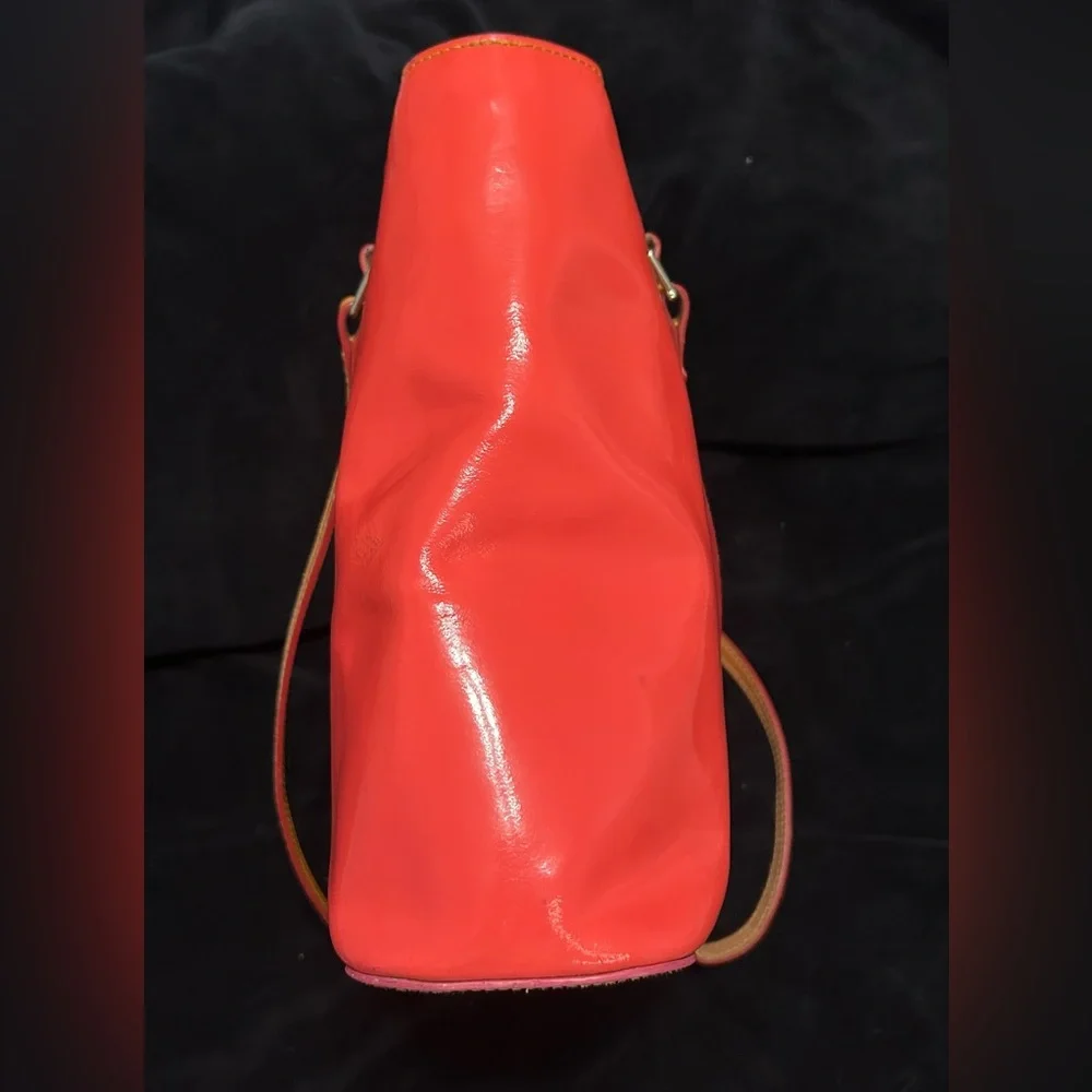 Dooney & Bourke Rehab Orange Bag Approx. 16x 10x 6 - Picture 4 of 10